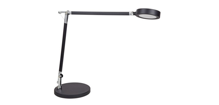 Luminaire bureau maul led grace colour vario reglable   hauteur 46,6cm bras 36,5cm    tete diametre 11,8cm coloris