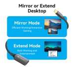 Vention CRGBC cable USB USB C Gris