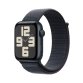 Apple Watch SE OLED 44 mm Numérique 368 x 448 pixels Écran tactile Noir Wifi GPS (satellite)