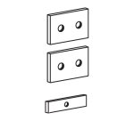 Ergotron Track Mount Bracket Kit for CPU Holders