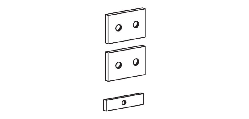 Ergotron Track Mount Bracket Kit for CPU Holders