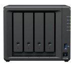 Synology DiskStation DS925+ serveur de stockage NAS Ryzen Embedded V1500B 4 Go DDR4 0 To Noir