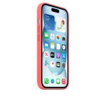 Apple iPhone 15 Silicone Case with MagSafe - Guava