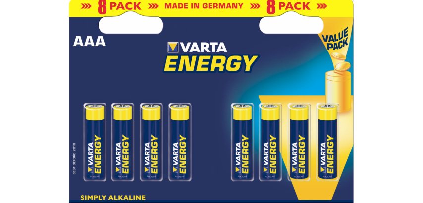 Varta BV-Energy 8 AAA Batteria monouso Mini Stilo AAA Alcalino