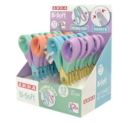 ARDA FB1316SF stationery/craft scissors Universal Straight cut Blue, Green, Orange, Purple, Yellow