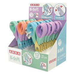 ARDA FB1316SF stationery/craft scissors Universal Straight cut Blue, Green, Orange, Purple, Yellow