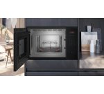 SIEMENS Micro ondes Encastrable BE523LMB1, iQ300, 8 programmes automatiques