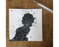 Encre de chine noire cleopatre opaque flacon de    250 ml coloris noir