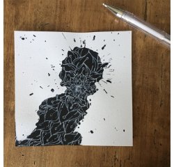 Encre de chine noire cleopatre opaque flacon de    250 ml coloris noir