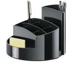 HAN RONDO pen/pencil holder Plastic, Polypropylene (PP) Black