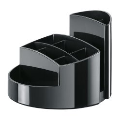 HAN RONDO portapenne Plastica, Polipropilene (PP) Nero