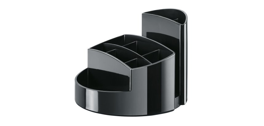 HAN RONDO pen/pencil holder Plastic, Polypropylene (PP) Black