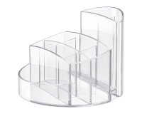 HAN RONDO portapenne Plastica, Polipropilene (PP) Trasparente