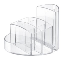 HAN RONDO pen/pencil holder Plastic, Polypropylene (PP) Transparent