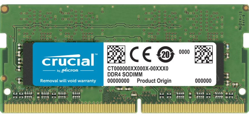 Crucial CT32G4SFD832A module de mémoire 32 Go 1 x 32 Go DDR4 260-pin SO-DIMM
