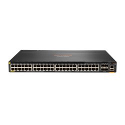 HPE Aruba Networking Aruba 6300M Géré L3 Gigabit Ethernet (10/100/1000) Connexion Ethernet, supportant l'alimentation via ce port (PoE) 1U Gris