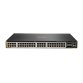HPE Aruba Networking CX 6300M 48-port Smart Rate 1/2.5/5GbE Class 6 PoE & 4-port SFP56 Géré L3 Connexion Ethernet, supportant l'alimentation via ce port (PoE) 1U Gris