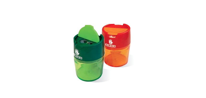 ARDA TE803MANSC temperino Temperamatite manuale Verde, Arancione