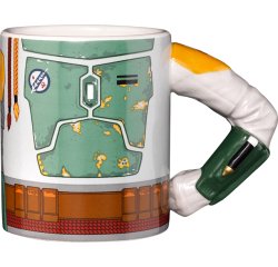 Exquisite Gaming Boba Fett tazza Marrone, Verde, Rosso, Bianco Universale 1 pz