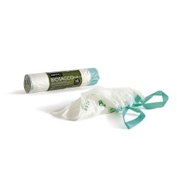 Perfetto Biosacco sacchetto per rifiuti 10 L Translucent 15 pz