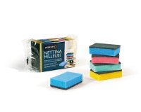 Perfetto 0246C spugna Rettangolare Poliestere, Poliuretano Colori assortiti 5 pz