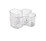 Lebez 80758 desk tray/organizer Acrylic Transparent