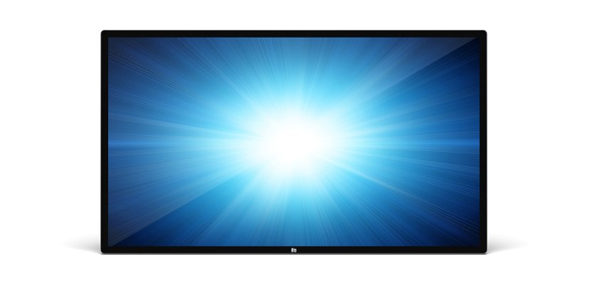 Elo Touch Solutions 5553L Panel plano interactivo 138,8 cm (54.6") TFT 450 cd / m² 4K Ultra HD Negro Pantalla táctil