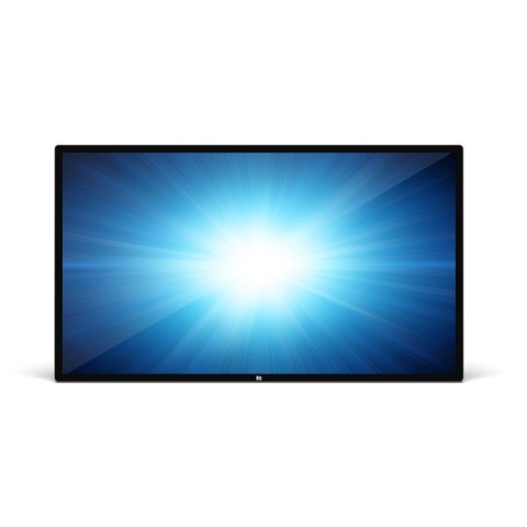 Elo Touch Solutions 5553L Panel plano interactivo 138,8 cm (54.6") TFT 450 cd / m² 4K Ultra HD Negro Pantalla táctil