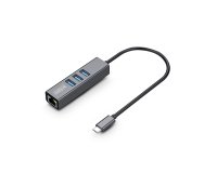 Urban Factory TCM02UF station d'accueil USB 3.2 Gen 1 (3.1 Gen 1) Type-C Argent