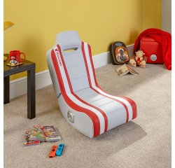 X Rocker Shadow 2.0 Siège de jeu sur console Siège rembourré Rouge, Blanc