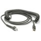 Zebra CBA-U29-C15ZBR cable USB USB 2.0 4,57 m USB A Negro