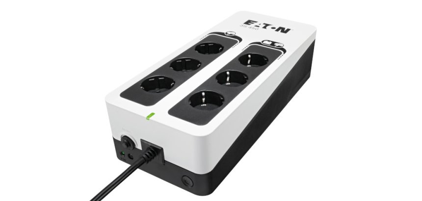 SAI Eaton 3S450D sistema de alimentación ininterrumpida (UPS)  0,45 kVA 270 W 6 salidas AC