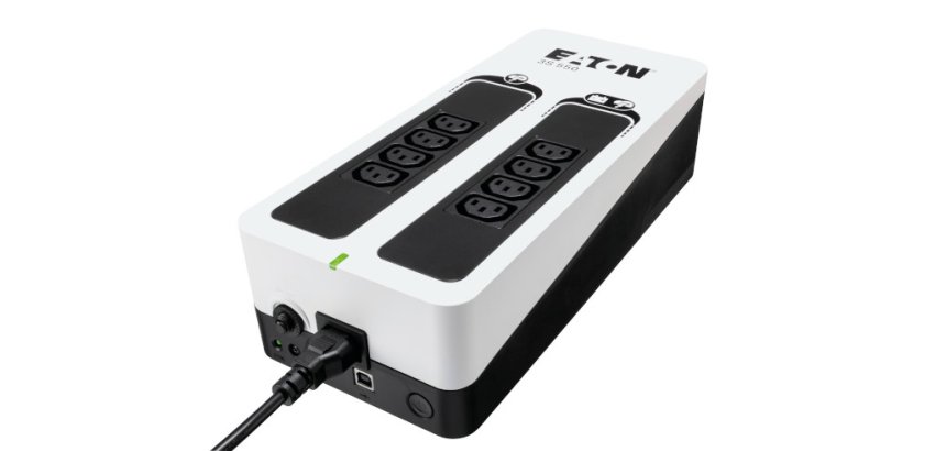 Eaton 3S550I sistema de alimentación ininterrumpida (UPS) En espera (Fuera de línea) o Standby (Offline) 0,55 kVA 330 W 8 salidas AC