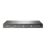 HPE Aruba Networking Aruba 2930F 48G PoE+ 4SFP+ Géré L3 Gigabit Ethernet (10/100/1000) Connexion Ethernet, supportant l'alimentation via ce port (PoE) 1U Gris
