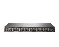 HPE Aruba Networking Aruba 2930F 48G PoE+ 4SFP+ Géré L3 Gigabit Ethernet (10/100/1000) Connexion Ethernet, supportant l'alimentation via ce port (PoE) 1U Gris