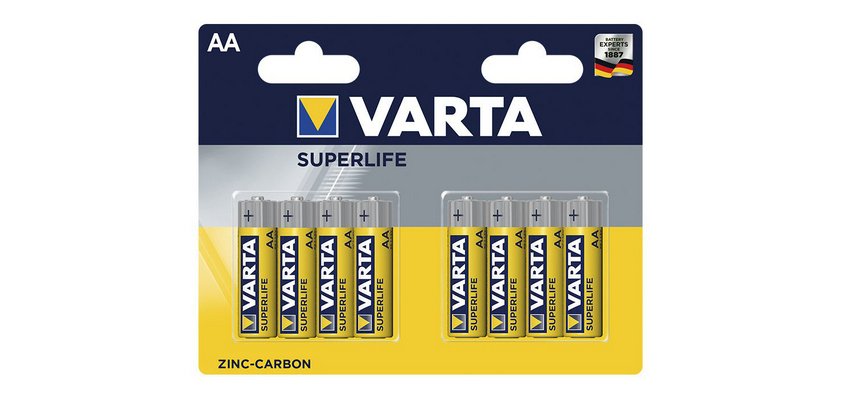 Varta SUPERLIFE AA Batteria monouso Stilo AA Zinco-Carbonio
