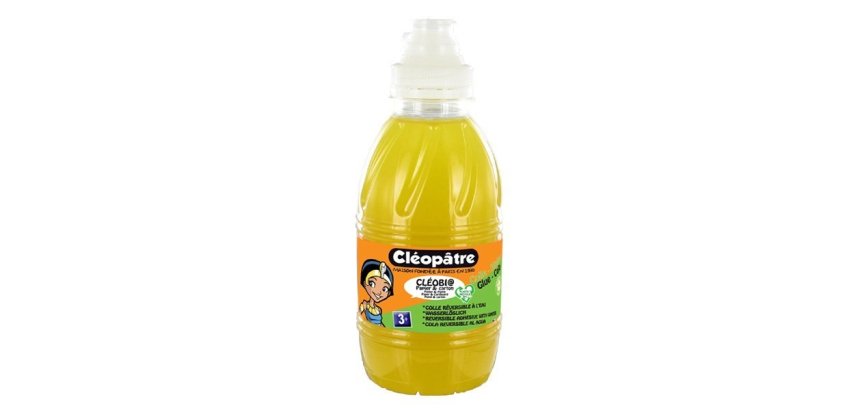 Colle scolaire cléopâtre cléobio liquide forte prise différée applicateur mousse recharge 570g