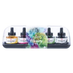 Set de 5 (Aquarelle Liquide). Couleurs primaires. 5x30ml