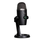 Blue Microphones Yeti Nano Negro Micrófono de superficie para mesa