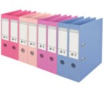 Classeur à levier plastifié N°1 Power Esselter Solea - Dos 7,5 cm - Coloris assortis
