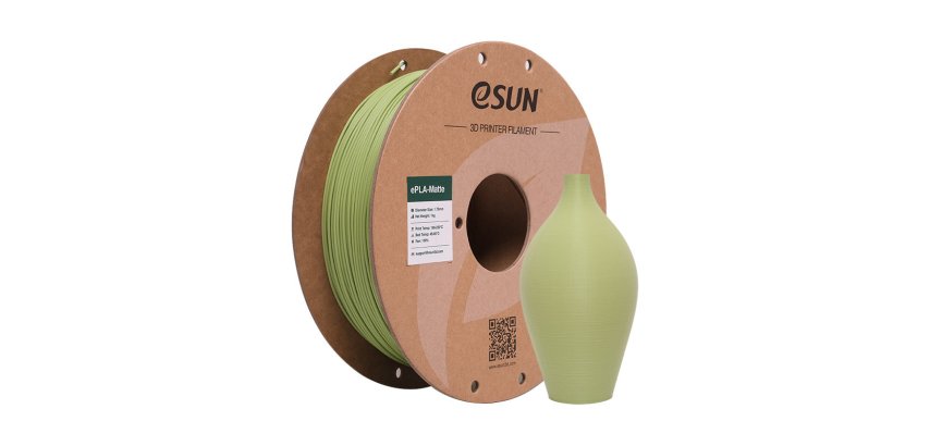 eSUN PLA-Matte Polylactic Acid (PLA) Green 1 kg