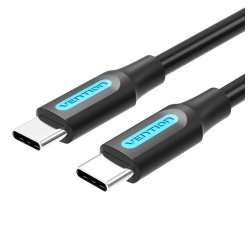 Vention Cable USB 2.0 Tipo-C COSBH/ USB Tipo-C Macho - USB Tipo-C Macho/ 2m/ Negro