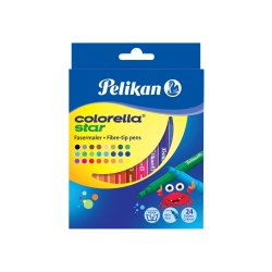 Pelikan Colorella Star C302 felt pen Fine Multicolour 24 pc(s)