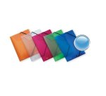 Cartella 3 lembi con elastico angolare Lumina - 24 x 32cm - dorso 2,5 cm - PP - colori assorititi - Favorit