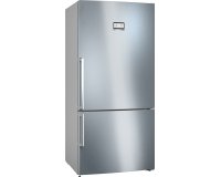 BOSCH Réfrigérateur congélateur bas KGN86AIDR, Série 6, Capacité XXL, Vario Zone