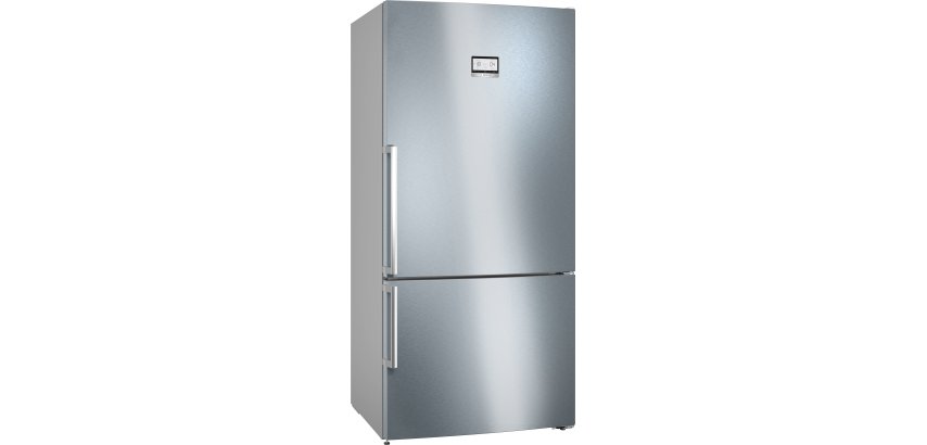 BOSCH Réfrigérateur congélateur bas KGN86AIDR, Série 6, Capacité XXL, Vario Zone