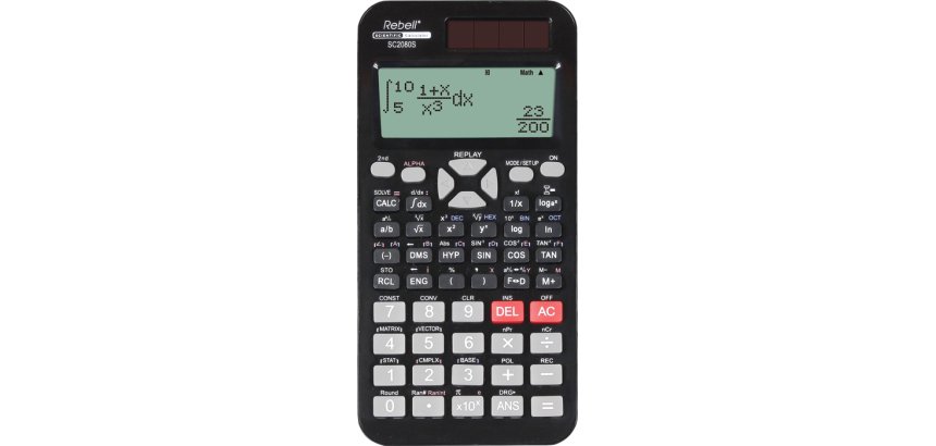 Rebell SC2080S calculator Pocket Scientific Black