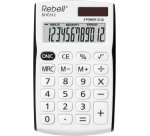 Rebell SHC312 calculator Pocket Basic Black, White