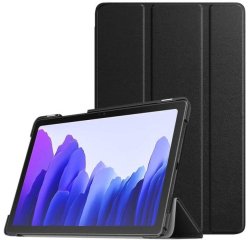 DLH Coque etui folio pour Samsung Galaxy Tab A7 10.4" (SM-T500 / SM-T505)