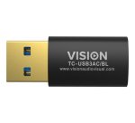 Vision TC-USB3AC/BL changeur de genre de câble Noir